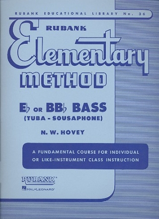 Elementary Method for bass in Eb or Bb (tuba, sousaphone)