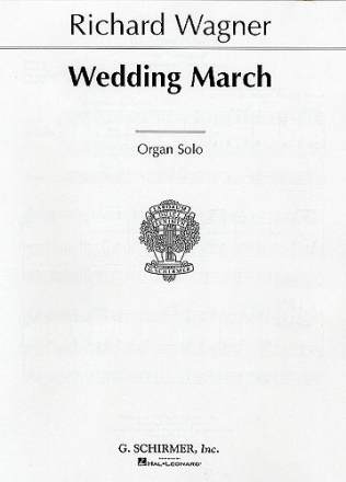 Wedding March from Lohengrin for organ