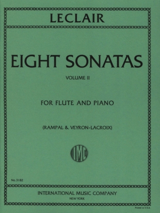 8 Sonatas vol.2 (nos.5-8) for flute and piano