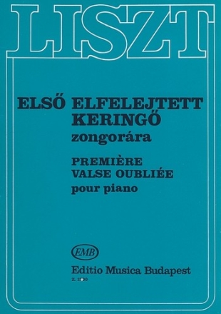 VALSE OUBLIEE NR. 1 FUER KLAVIER SOLYMOS, PETER, ED. ELSOE ELFELEJTETT KERINGOE