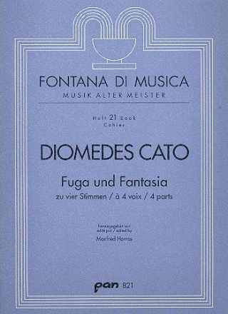 Fuga und fantasia zu 4 Stimmen (SATB)