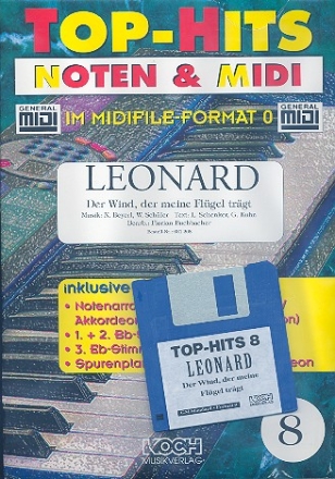 Der Wind der meine Flgel trgt: Notenausgabe mit Mididisc