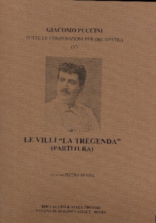 Le Villi -  La Tregenda per orchestra partitura