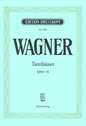 Tannhuser  Klavierauszug (dt/en)