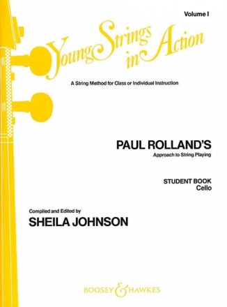 Young strings in action vol.1 for violoncello student book