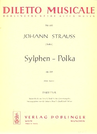 SYLPHEN-POLKA OP. 309  PARTITUR