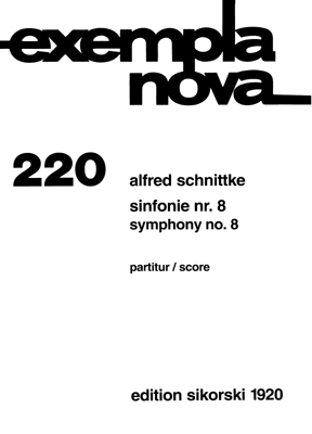 Sinfonie Nr.8 fr Orchester Studienpartitur