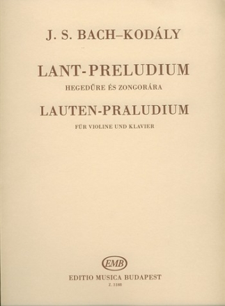 Lauten-Prludium fr Violine und Klavier