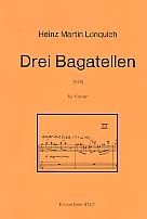 3 BAGATELLEN FUER KLAVIER (1978)