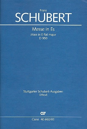 Messe Es-Dur D950 fr Soli, Chor und Orchester Klavierauszug