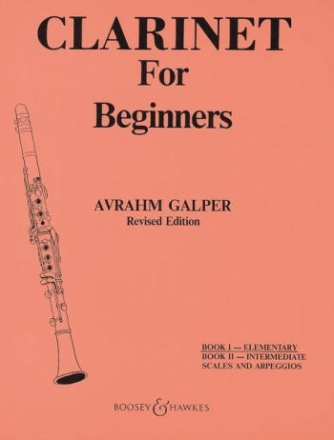 Galper, Avrahm: Clarinet for Beginners Vol. 1 fr Klarinette