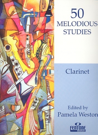 50 melodious studies for clarinet solo