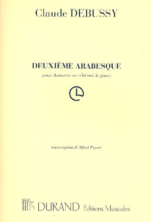 Arabesque no.2 pour clarinette et piano