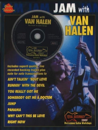 Jam with Van Halen (+CD): Songbook voice/guitar/tab