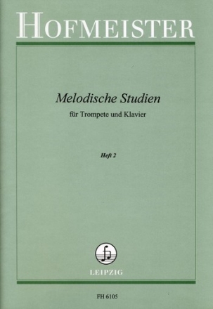 Melodische Studien Band 2 fr Trompete und Klavier