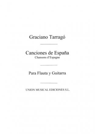 Canciones de Espana vol.4 for recorder and piano