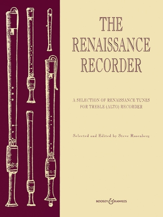 The Renaissance Recorder fr Alt-Blockflte und Klavier