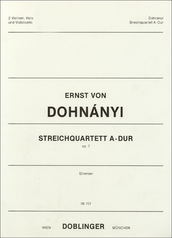 Streichquartett op.7 Stimmen