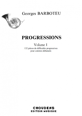 Progressions vol.1 pour cor