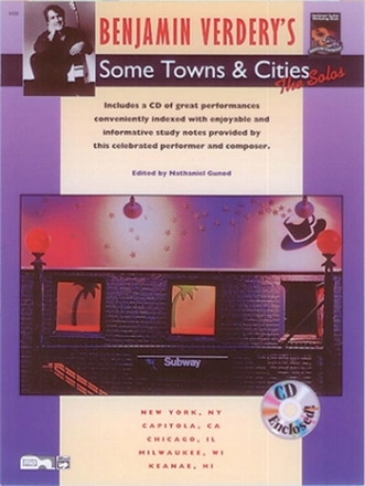 BENJAMIN VERDERY'S SOME TOWNS AND CITIES: THE SOLOS SONGBOOK FOR GUITAR WITH CD