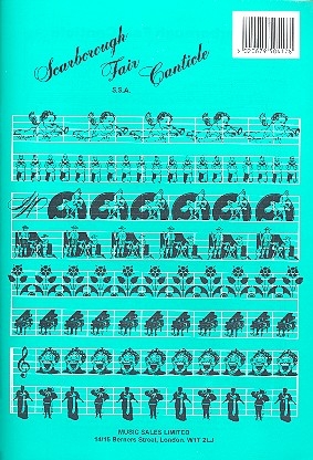 Scarborough fair / Canticle for female chorus (SSA) and piano score