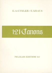 121 Canons zum Singen und Spielen auf allerlei Instrumenten