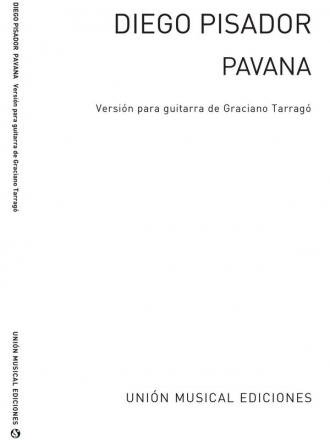 Pavana version para guitarra