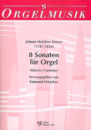 8 Sonaten fr Orgel (Klavier, Cembalo)