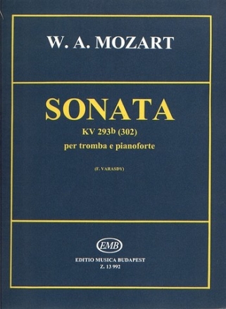 SONATA KV293B (302) PER TROMBA IN SIb E PIANOFORTE VARASDY, F., ED.