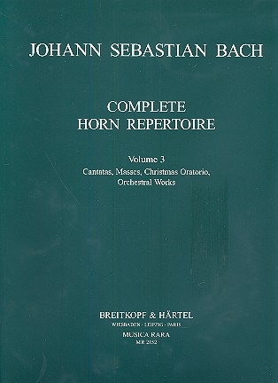 Complete Horn Repertoire vol.3 for 1-2 horns in F, G and D score