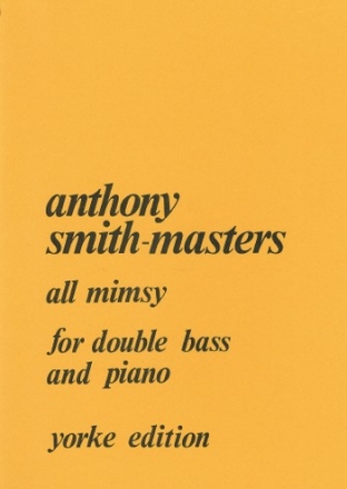 All Mimsy for double bass and piano