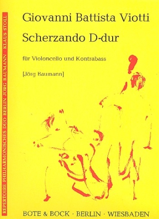 Scherzando D-Dur fr Violoncello und Kontravba