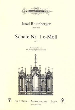 Sonate c-Moll Nr.1 op.27 fr Orgel