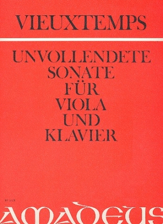 Unvollendete Sonate oppost. fr Viola und Klavier