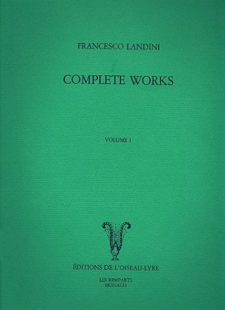 Complete Works vol.1 - 2-part ballate for voices and instruments ad lib.