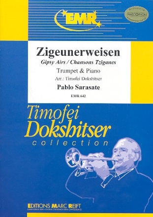 CHANSONS ZIGANES FUER TROMPETE UND KLAVIER DOKSHITER, T., ED.