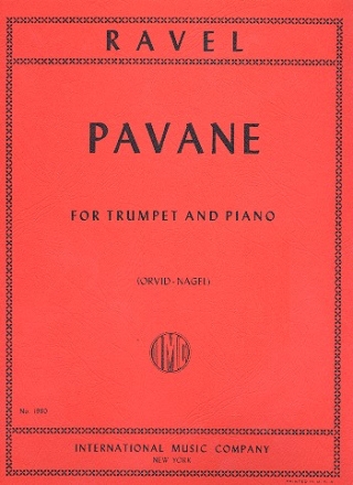 Pavane for trumpet and piano