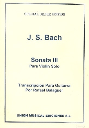 Sonata no.3 para violin solo