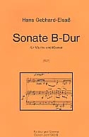 Sonate B-Dur fr Violine und Klavier