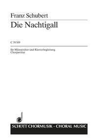 Die Nachtigall op. 11/2 fr Mnnerchor (TTBB) und Klavier Chorpartitur