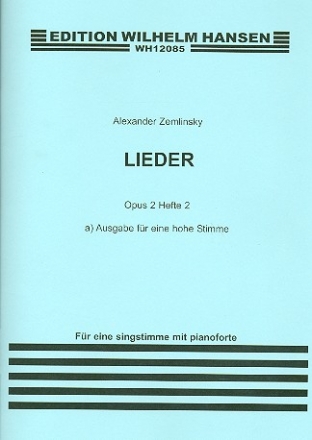 Lieder op.2 Band 2 fr hohe Singstimme und Klavier (dt, Kopie)