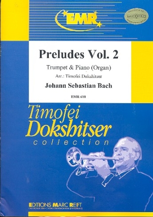 Preludes vol.2 (nos.5-8) fr Trompete und Klavier (Orgel)