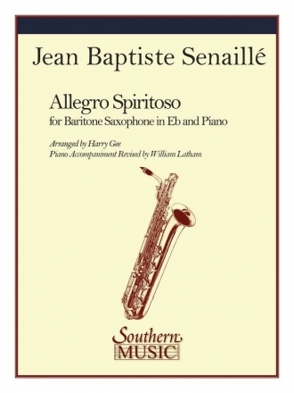 ALLEGRO SPIRITOSO FOR Eb BARITON- SAXOPHONE AND PIANO GEE, HARRY, ED.