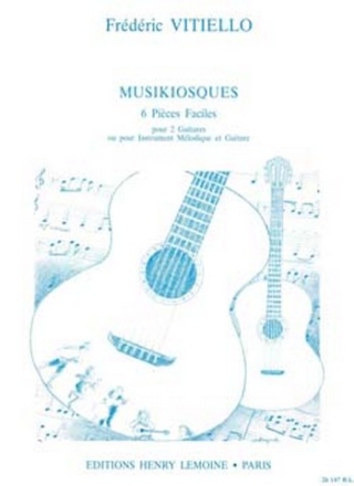 Musikiosques  pour 2 guitares (ou instr. melodiques et guitare)