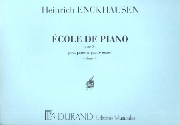 Ecole de piano vol.1 pices op.84 nos.1+2 pour piano 4 mains