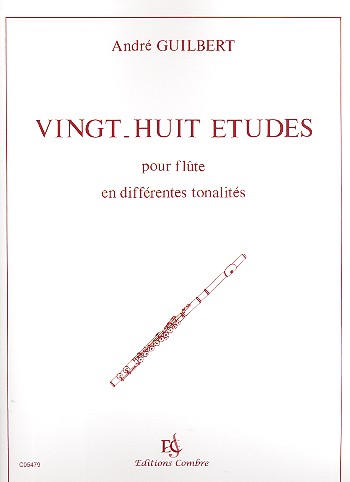 28 tudes pour flte en different tonalits