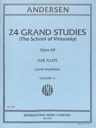 24 Grand Studies op.60 vol.2 for flute WUMMER, ED.