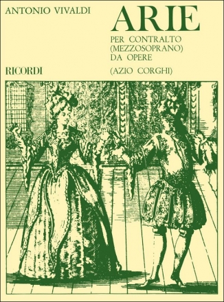 Arie da opere per contralto (mezzosoprano) e pianoforte corghi, azio, ed.