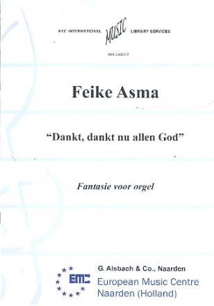 Dankt dankt nu allen God Fantasie voor orgel