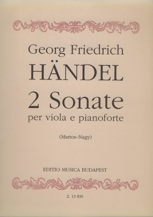 2 Sonate per viola e pianoforte